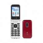 Teléfono móvil 7030 4G WhatsApp & Facebook - rojo/blanco