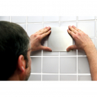 Placas autoadhesivas de acero inoxidable - por par