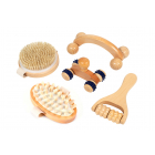 Set de Masaje de Madera (5 piezas)