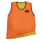Chaleco de Entrenamiento Reversible Niño amarillo-naranja