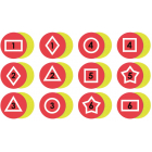Set de 12 Memory Relay Poly Spots