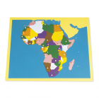 Mapa Puzzle - Afrika