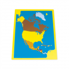 Mapa Puzzle de América del Norte