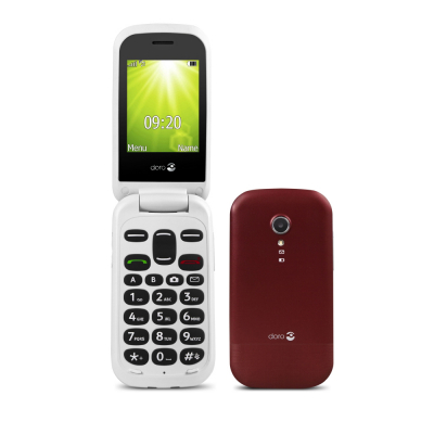 Teléfono móvil 2404 2G - rojo/negro