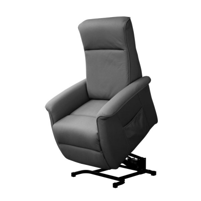 Bari relaxfauteuil met sta-op functie - Dark Grey