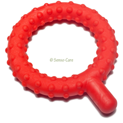 Chewy Tubes - Knobby Q - Rojo