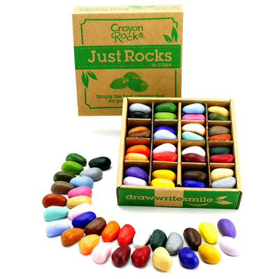 Crayon Rocks - 32 Colores Simplemente Rocas en una Caja