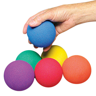 Juego de pelotas antirrebote de 6 colores