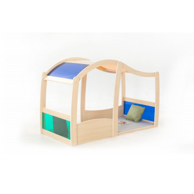 Casita de juegos arcoíris