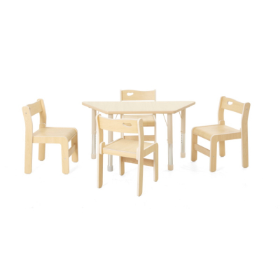 Mesa trapezoidal Owlaf 120 x 60 cm - revestimiento de melamina