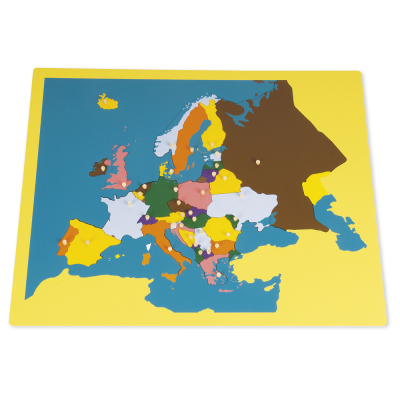 Mapa Puzzle Europa