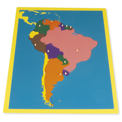 Mapa Puzzle de Sudamérica