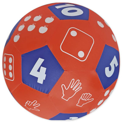 Juego de aprendizaje pelota - Pello - Números hasta 10 - Aprendizaje – Mover